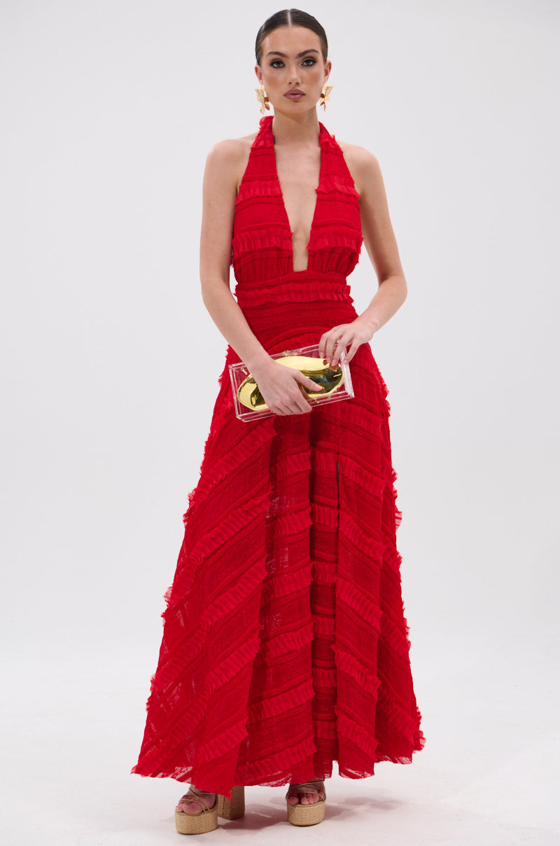 IN MY OWN WORLD MAXI DRESS