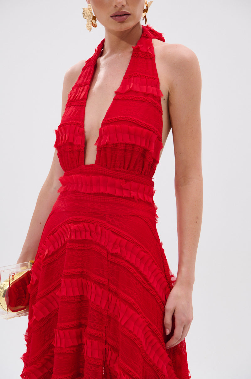 IN MY OWN WORLD MAXI DRESS