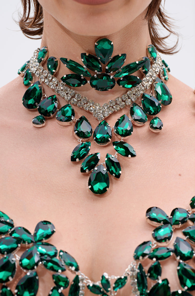 LUCKY ME RHINESTONE BLOUSE