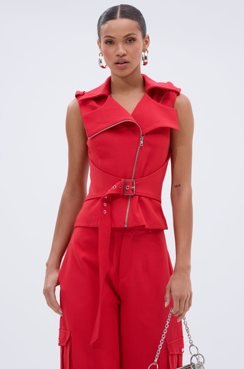 LAURA MOTO VEST