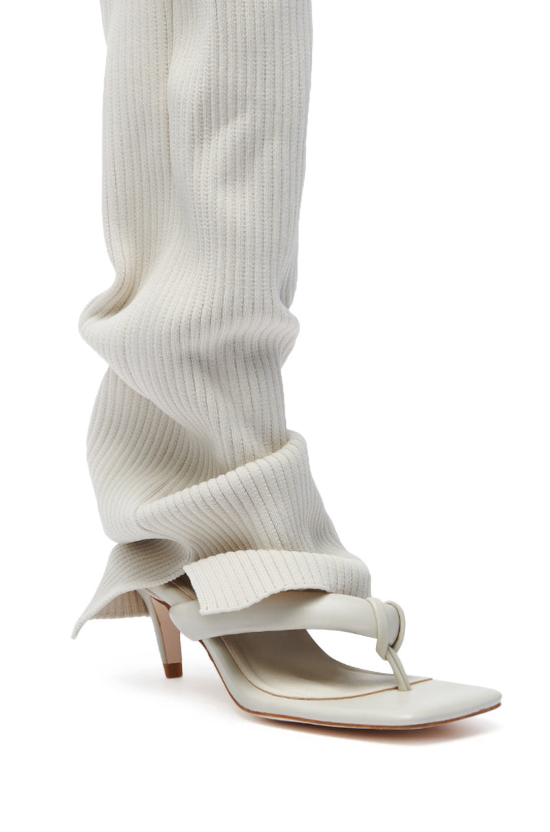 AZALEA WANG SAPPHIRA BONE SANDAL