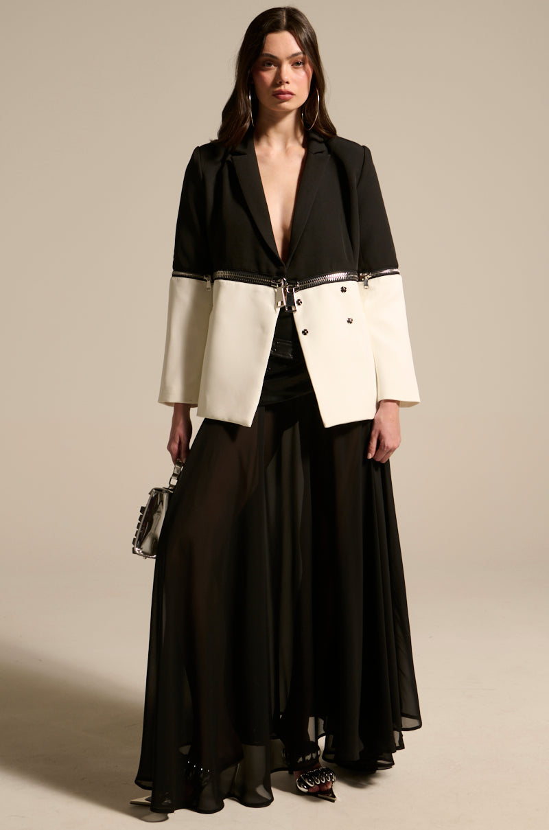 DARK NIGHT MIDI SKIRT