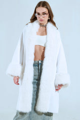 SNOW BUNNY LONG CARDIGAN