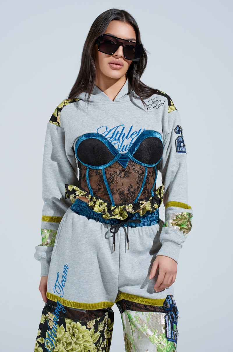 ATHLETIC CHIC HOODIE