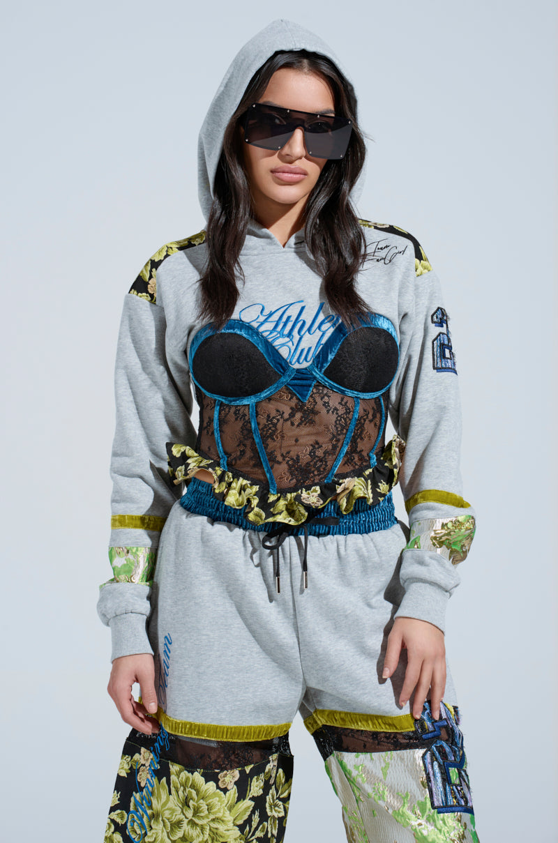 ATHLETIC CHIC HOODIE