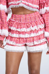 SUNNY RUFFLE SHORTS