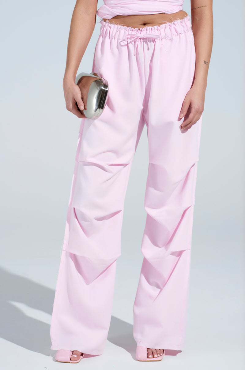 KALI RUCHED WIDE LEG PANT