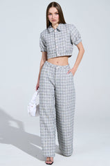 LULU TWEED PANTS