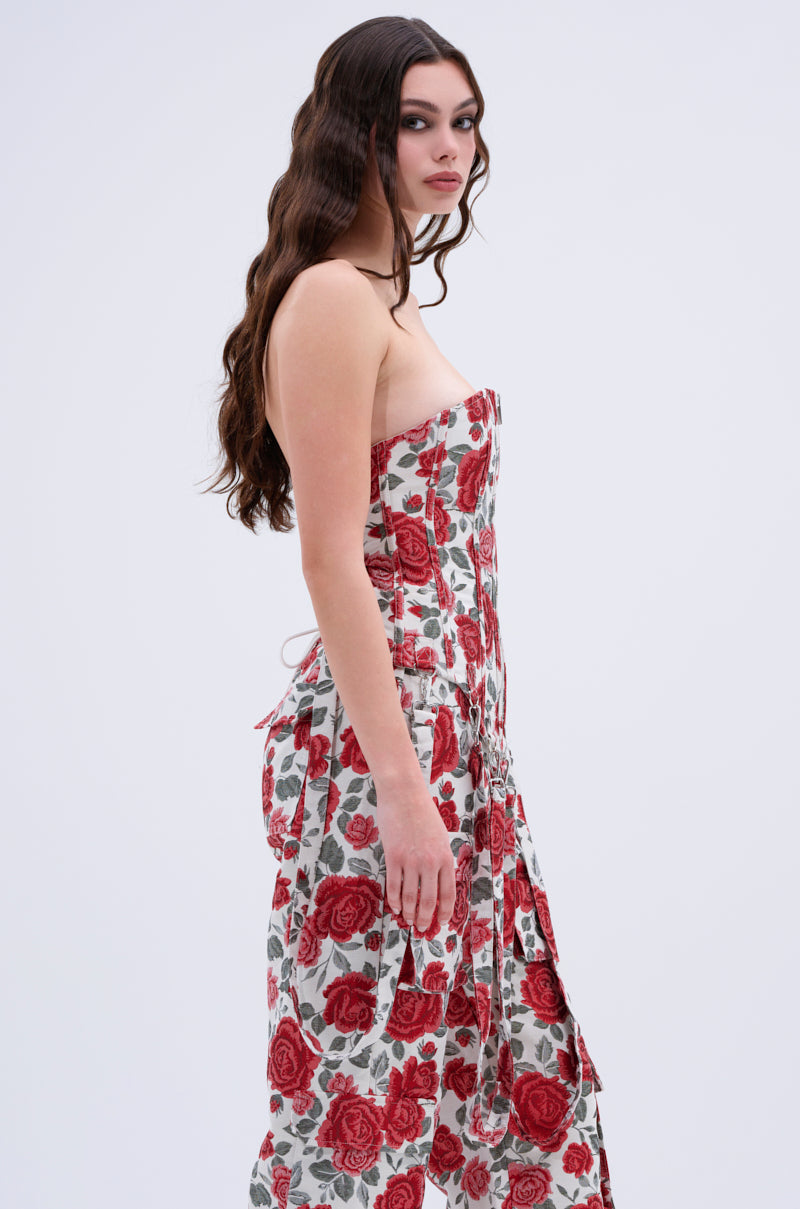 FULL OF ROSES CORSET