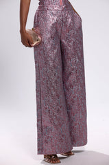 NO COMPETITION BROCADE TROUSER
