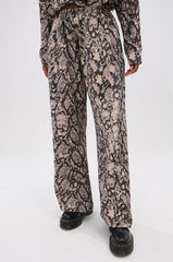 PYTHON WIDE LEG JOGGER