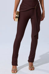 KIMMY SEAMLESS LEGGING IN BROWN