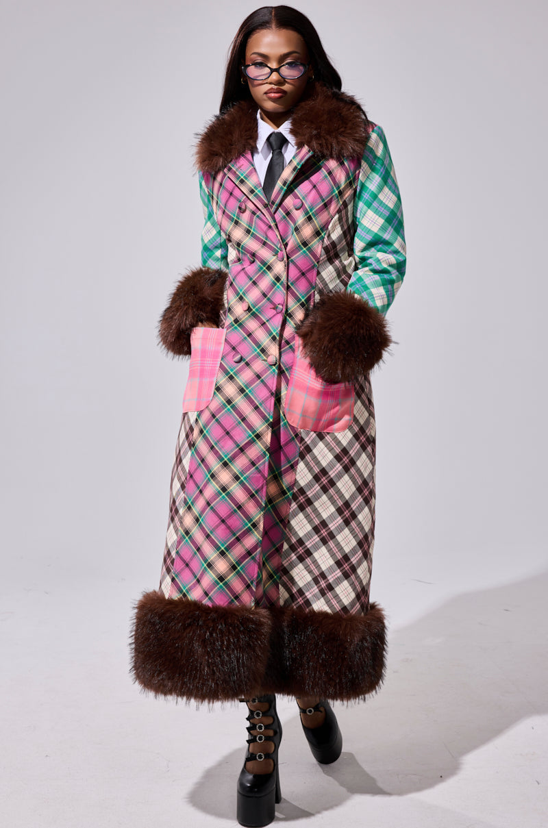 SWEET THING PATCHWORK TRENCH