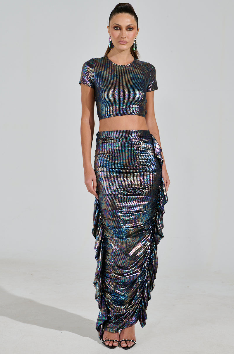 ZEON FITTED MAXI SKIRT