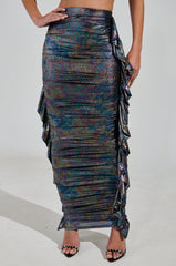 ZEON FITTED MAXI SKIRT