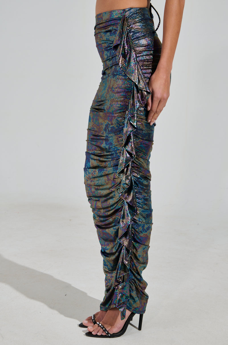 ZEON FITTED MAXI SKIRT