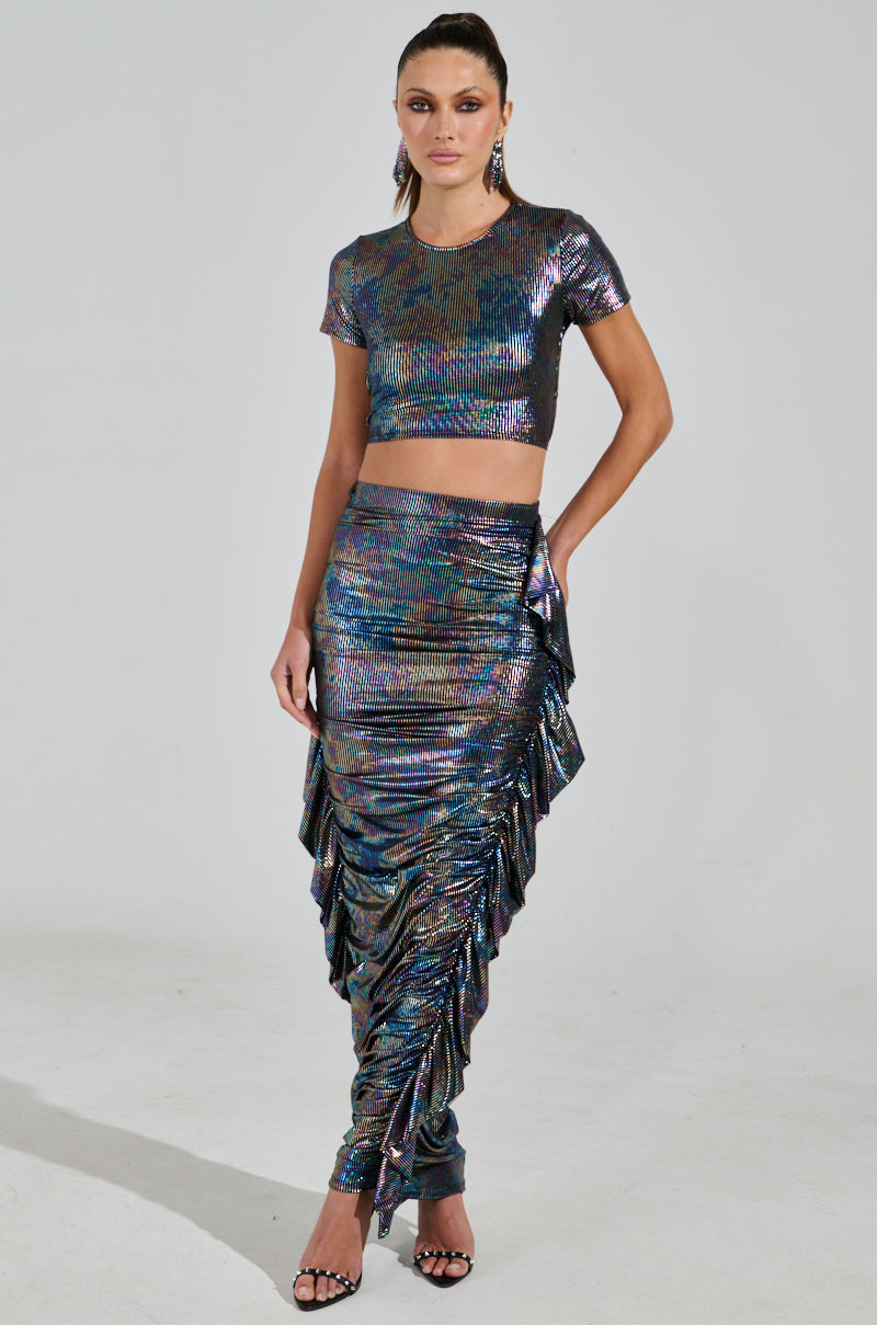 ZEON FITTED MAXI SKIRT