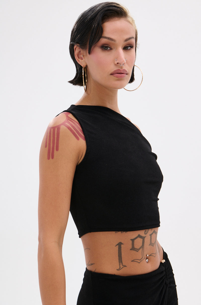 KYLIE SLINKY OFF THE SHOULDER BLOUSE