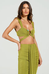 VANJA SLINKY TIE-BACK BRALETTE