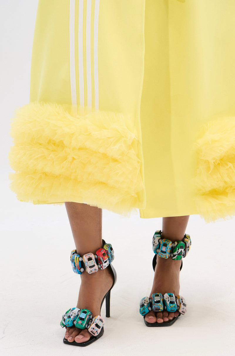 AZALEA WANG STARLITE BLACK CARS STILETTO SANDAL