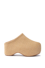 AZALEA WANG TEATREE BEIGE CLOG