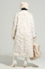 TOASTED MARSHMALLOW FUR COAT