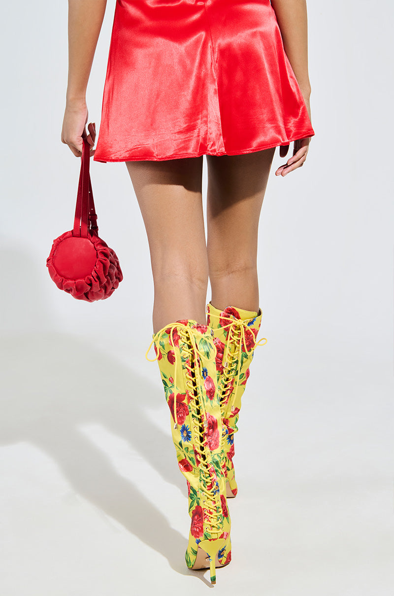 AZALEA WANG TYCE YELLOW BOOT