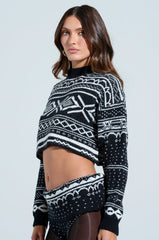 WILLOW CROP SWEATER