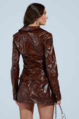 WISH YOU WELL TIE FRONT TOP