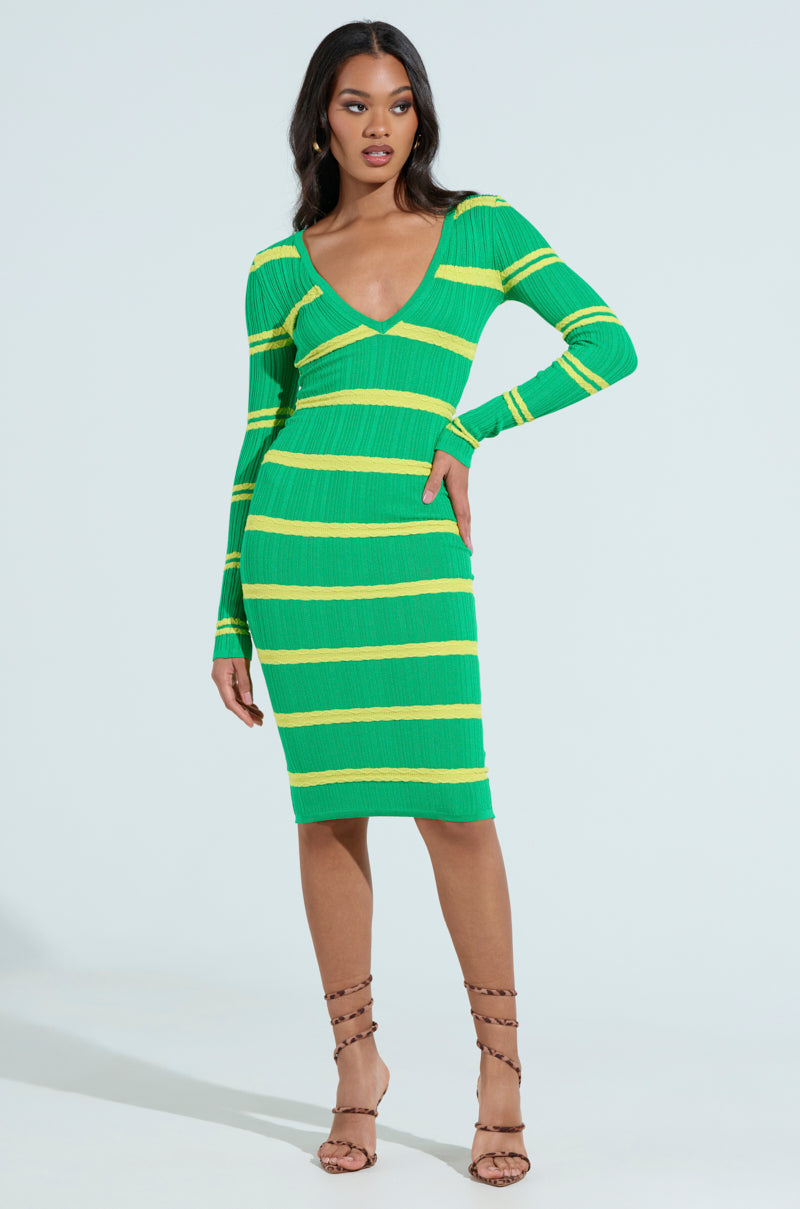 FEELING LUCKY MIDI DRESS