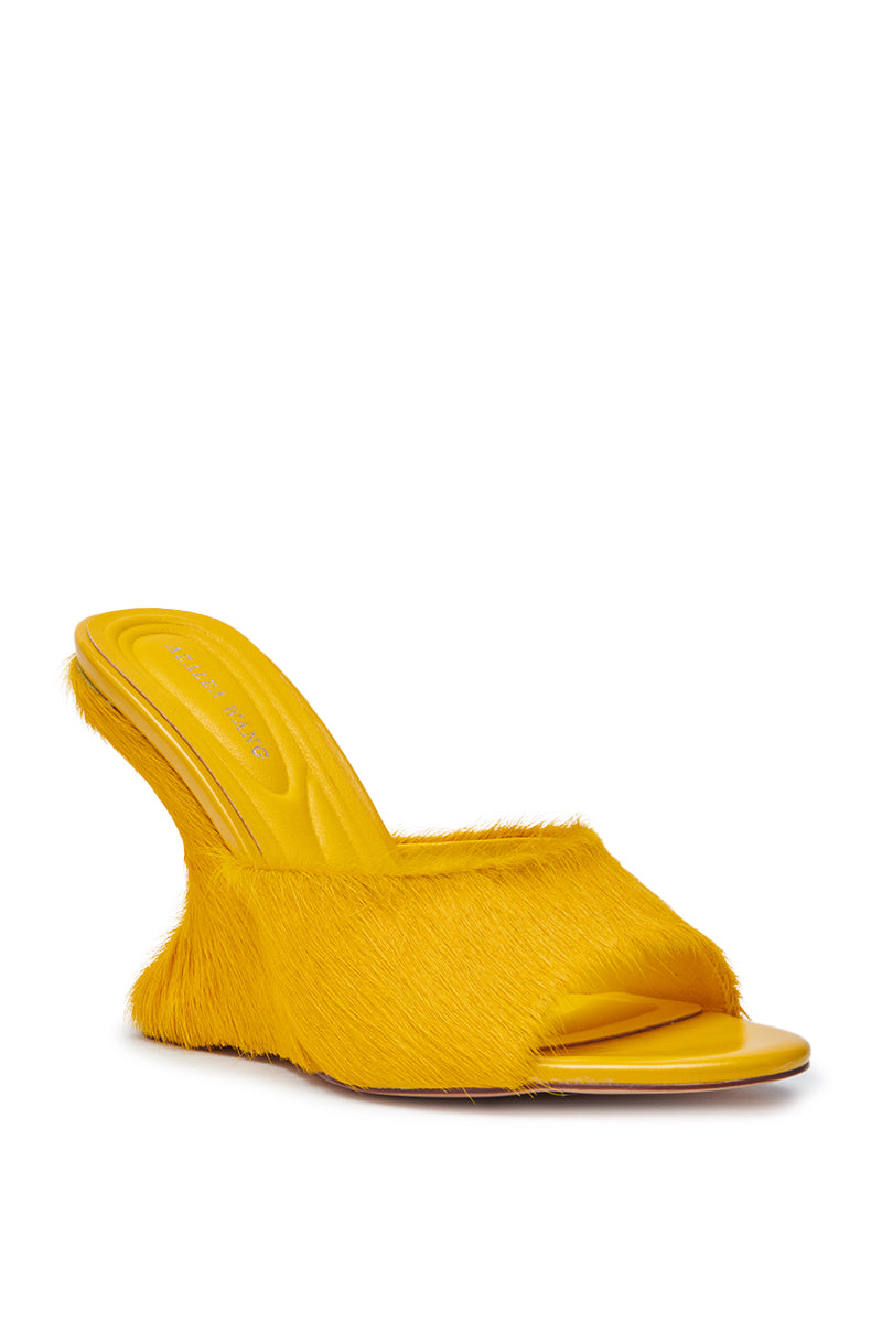 AZALEA WANG VASA MUSTARD OPEN TOE SANDAL
