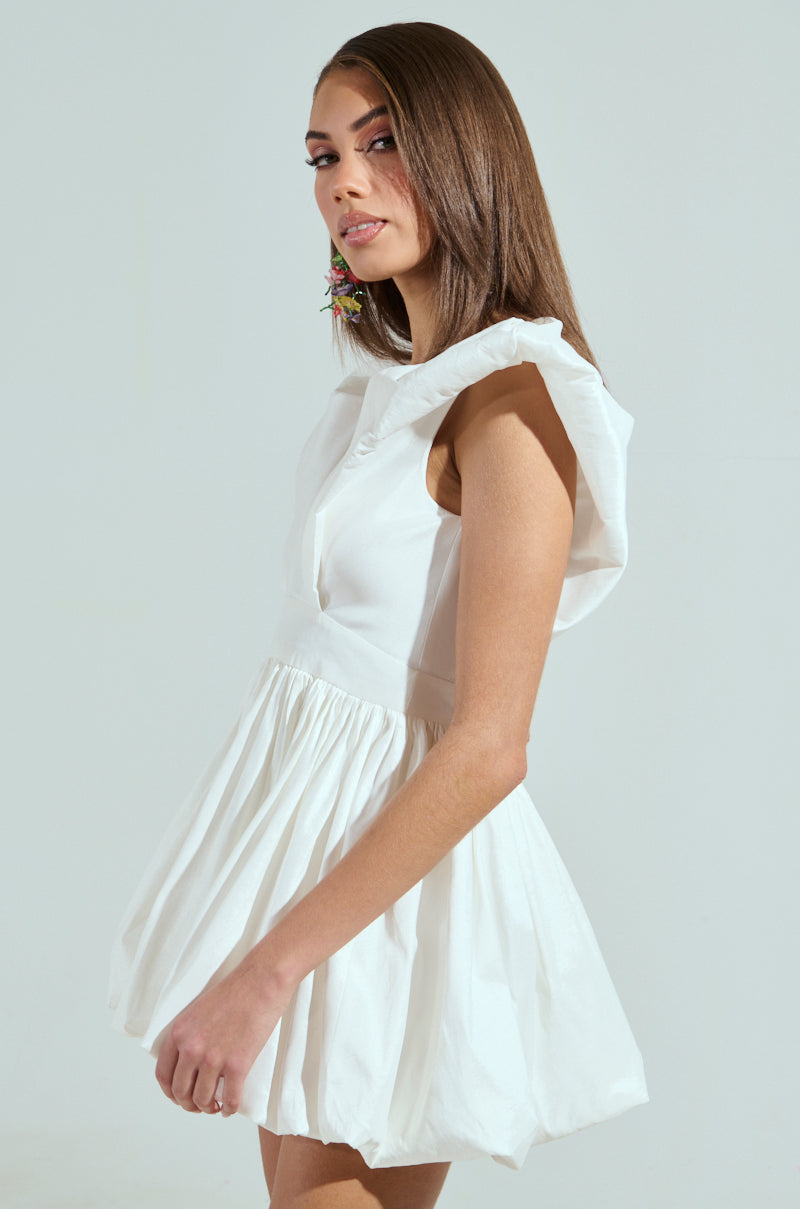 FAR GONE WHITE MINI DRESS
