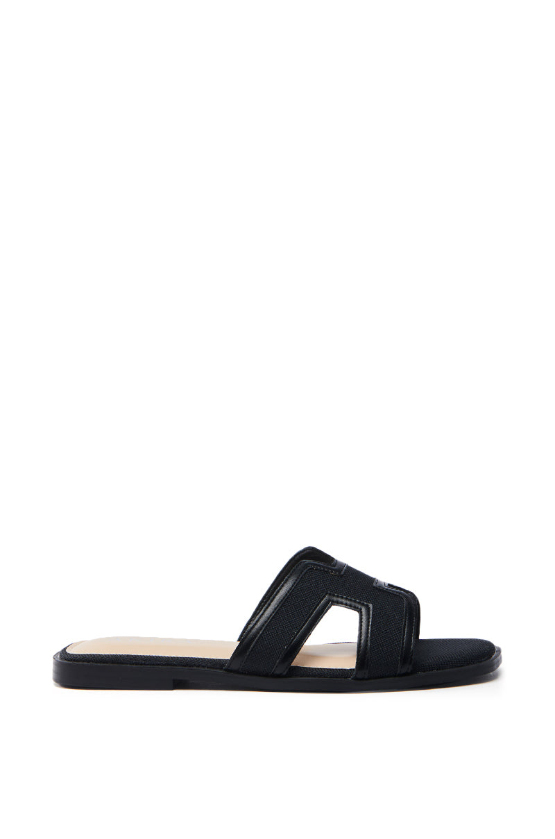 AKIRA VITTORIA BLACK SANDAL