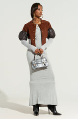 THE MAIN EVENT TWISTED MAXI DRESS