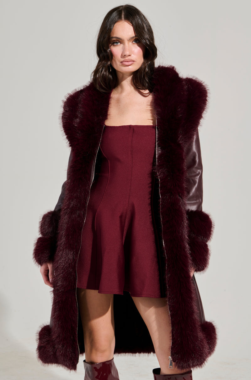 YUKON 2.0 FUR TRIM COAT