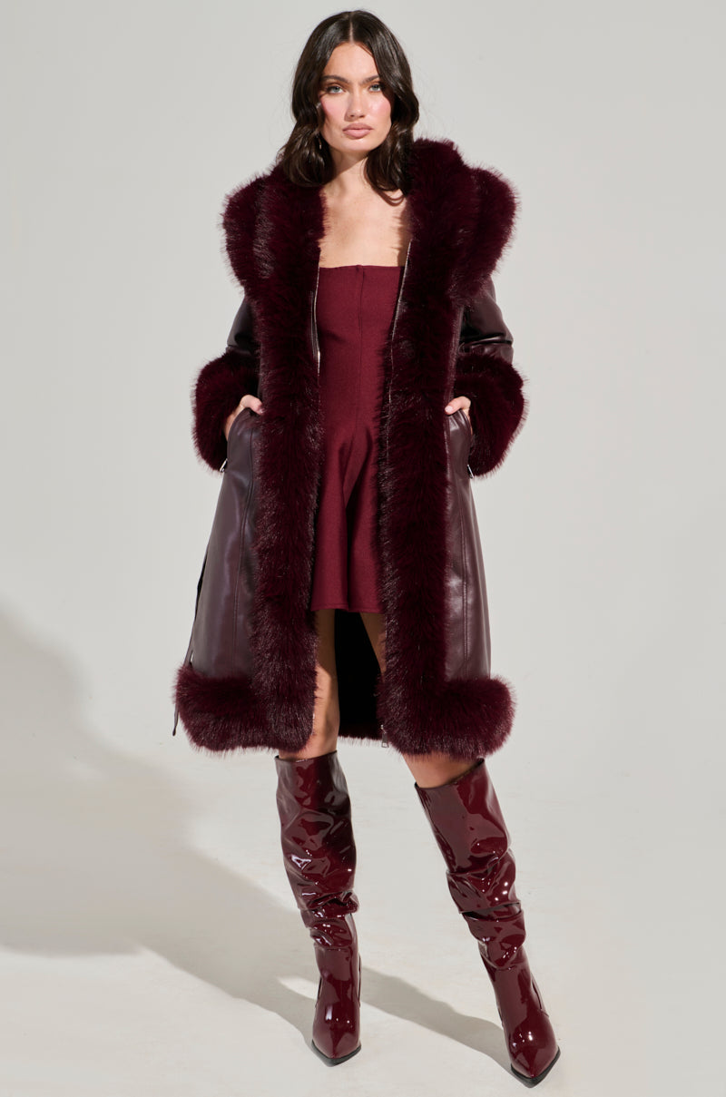 YUKON 2.0 FUR TRIM COAT