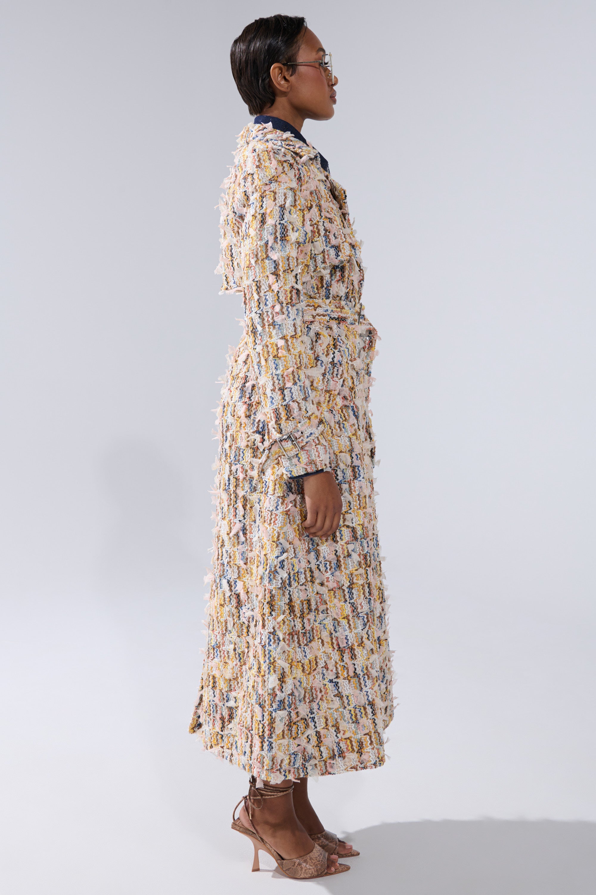 RHODES TEXTURED TRENCH