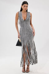 YOU WISH BRAIDED MIDI DRESS