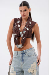 SO BLESSED COWL NECK BLOUSE