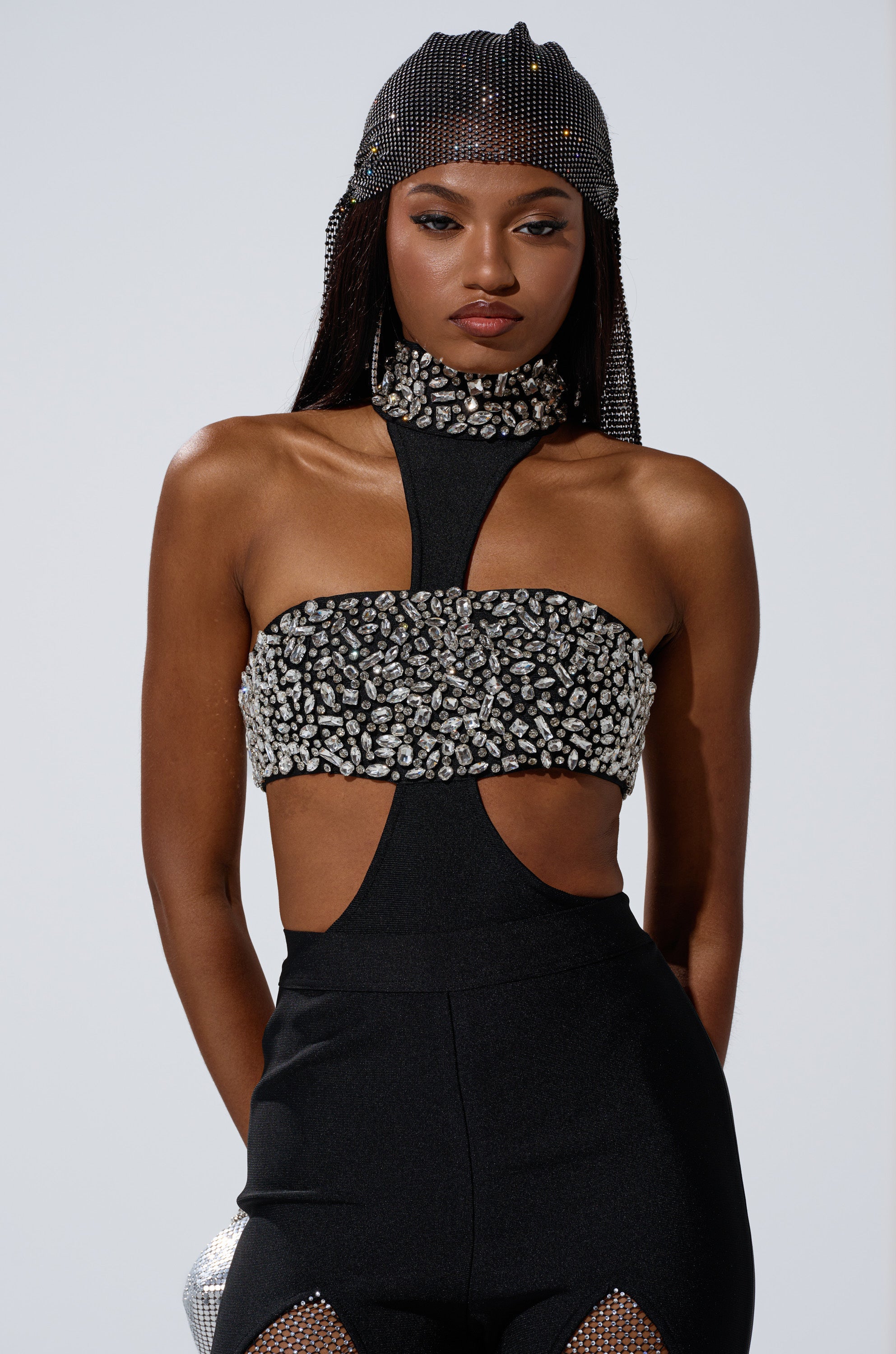 THE BEST HAS YET TO COME RHINESTONE BODYSUIT