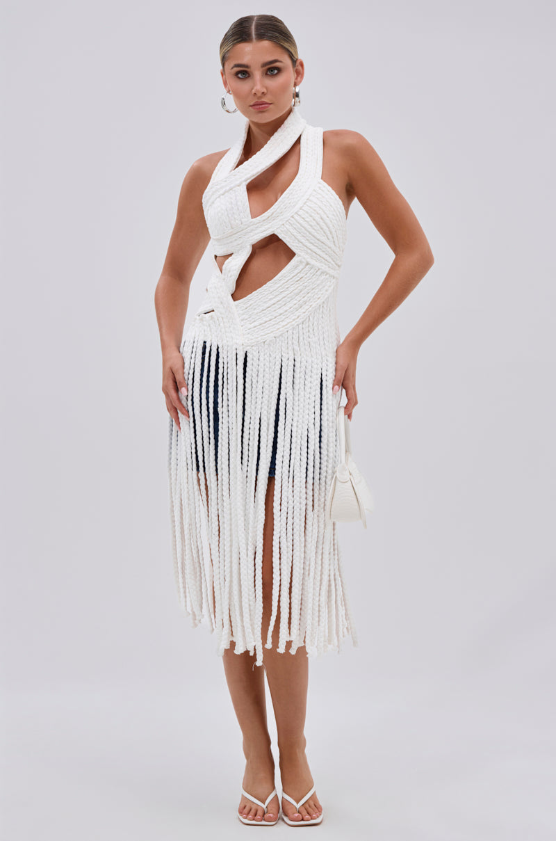 CRAZY BUT THE SAME ROPE BLOUSE