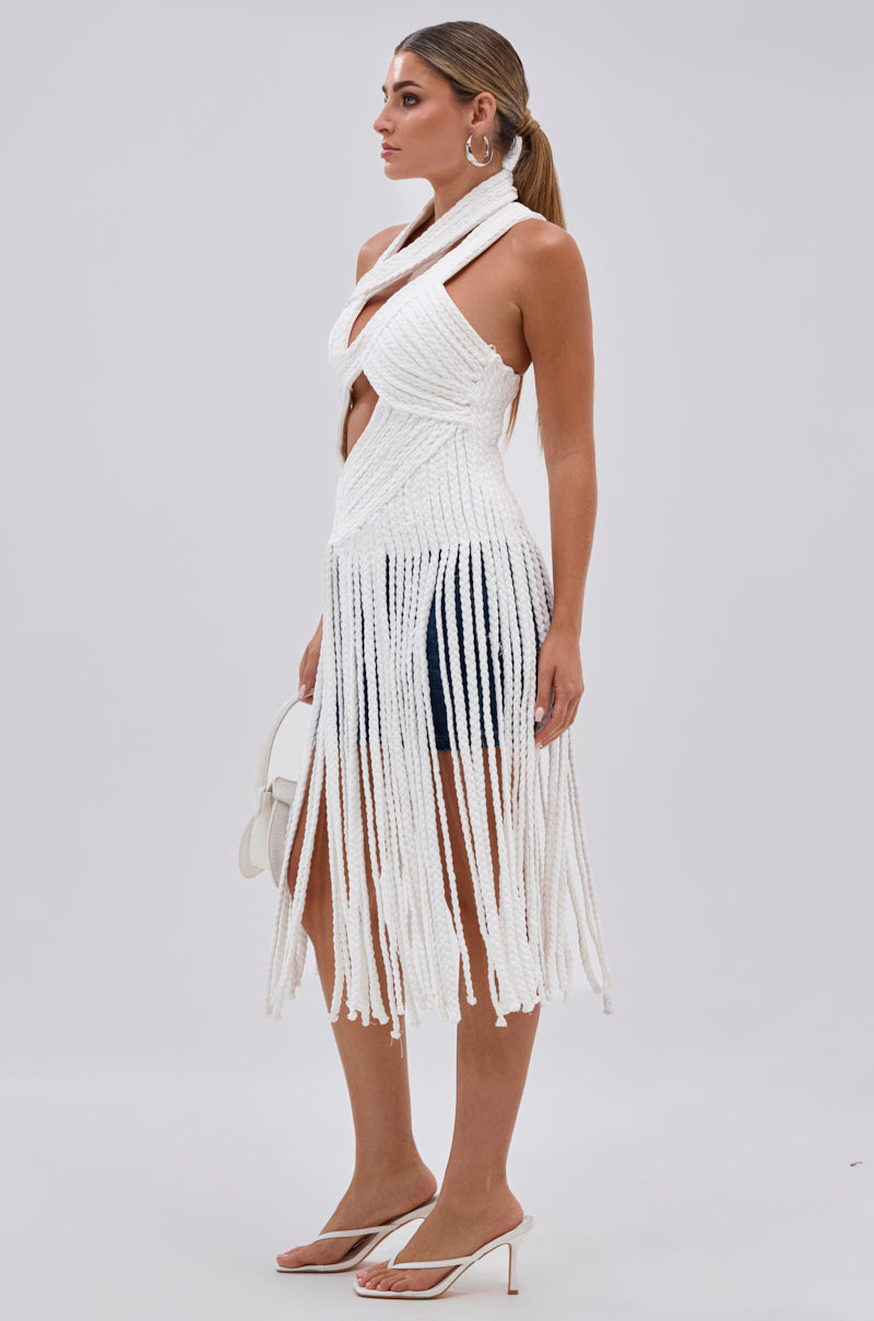 CRAZY BUT THE SAME ROPE BLOUSE