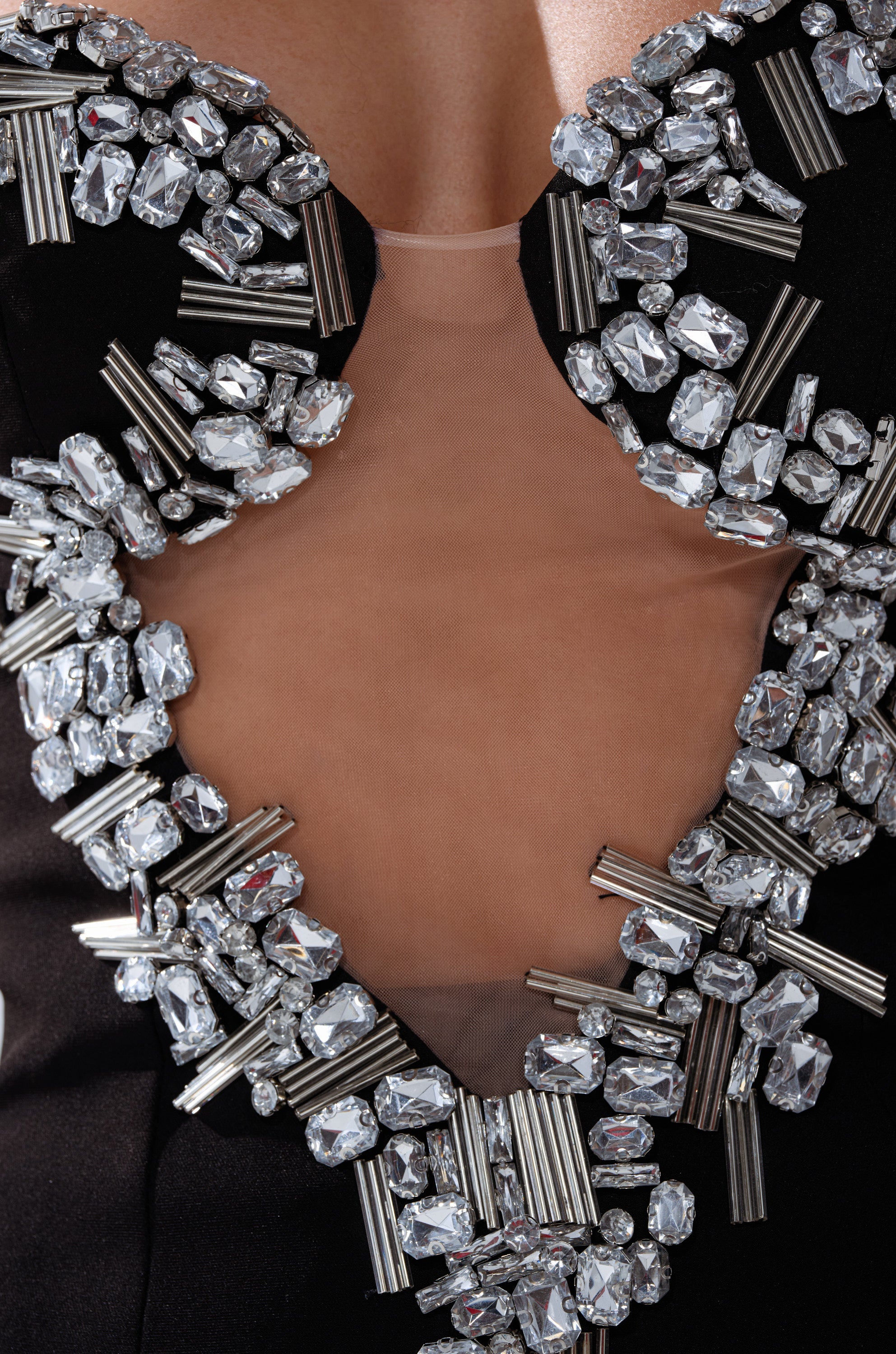 SHINE ON ME RHINESTONE CORSET