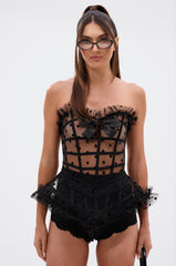 MAEVE POLKA DOT CORSET