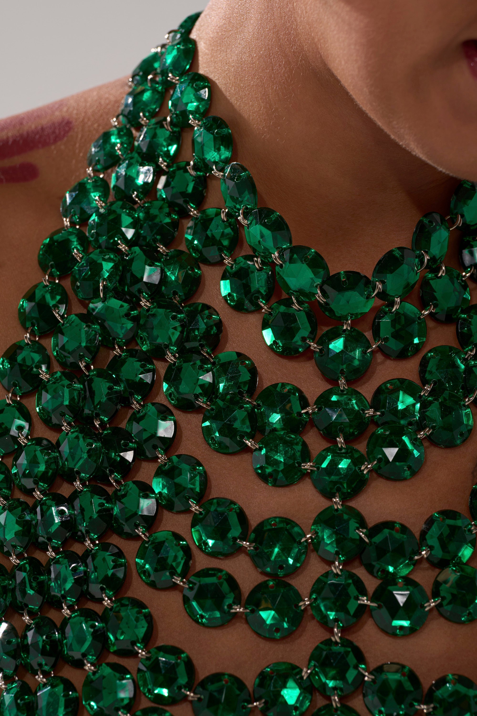 LET THE FEELINGS TAKE CONTROL BEADED BRALETTE