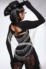 FOR THE MET GLOVE BOLERO