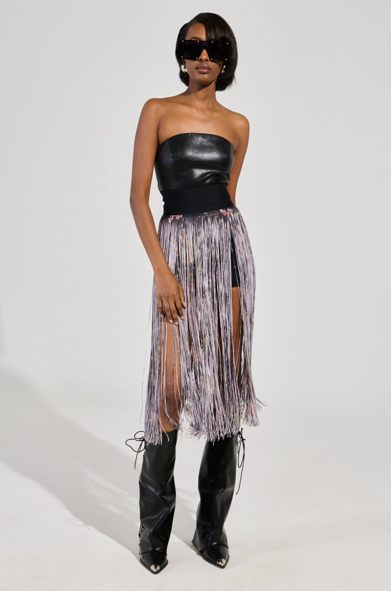 TIED TO YOU MIDI SKIRT