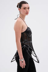 ALL THE DRAMA CUT OUT CORSET