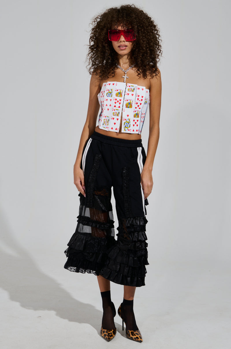 LUCKY WINNER CORSET TOP