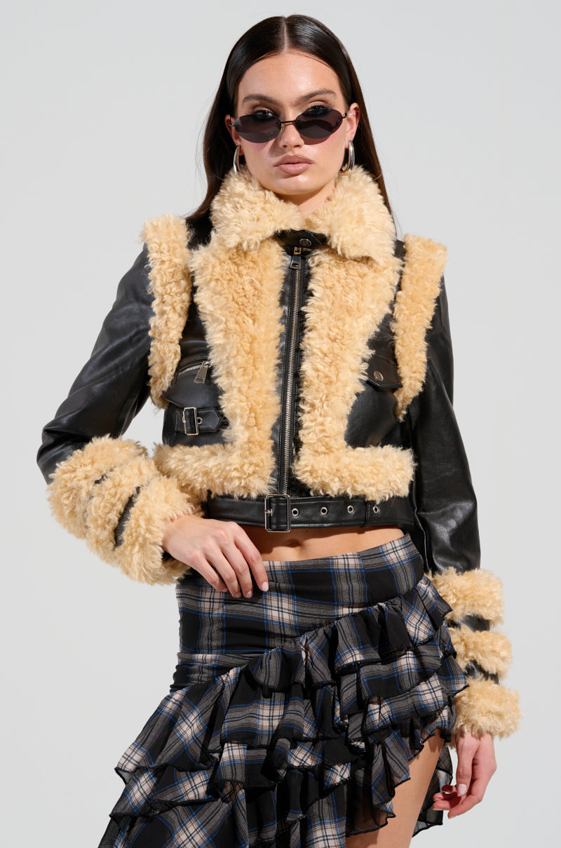 YURI SHERPA MOTO JACKET